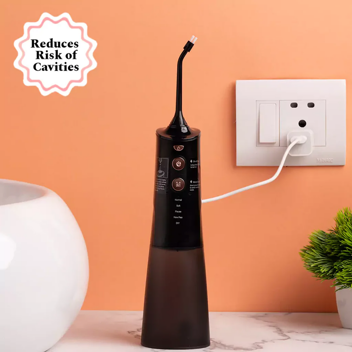 Portable Water Dental Floss Oral Irrigator