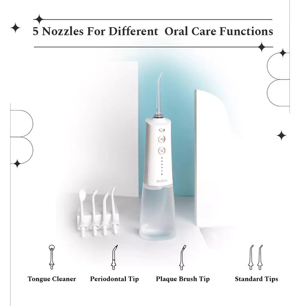 Portable Water Dental Floss Oral Irrigator