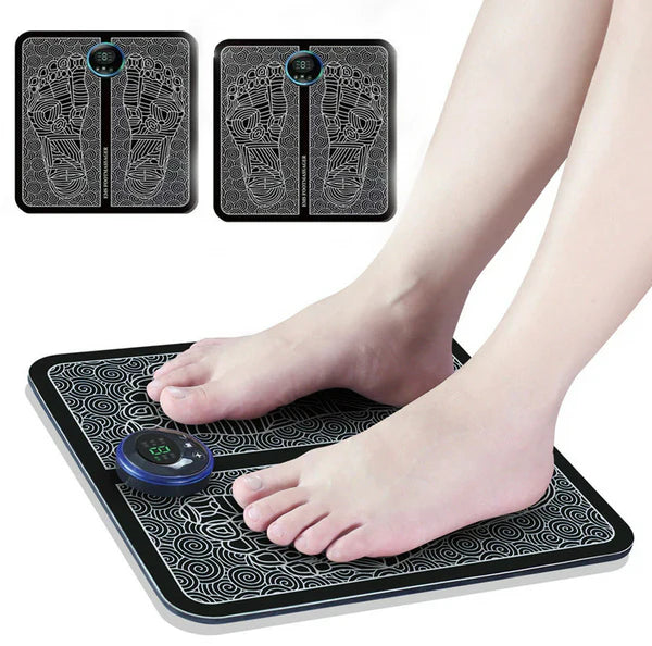 Foot Massager And Therapy Machine - Intelligent Acupuncture Foot Massage Pad Mat Muscle Stimulation