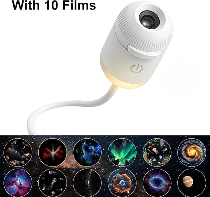 3-in-1 Galaxy Projector Night Light